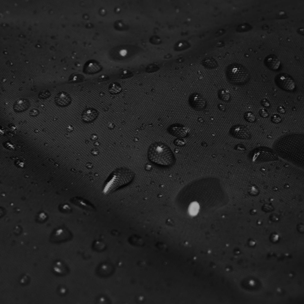 Coupe-vent leger unisexe streetwear LB noir, detail du tissu
